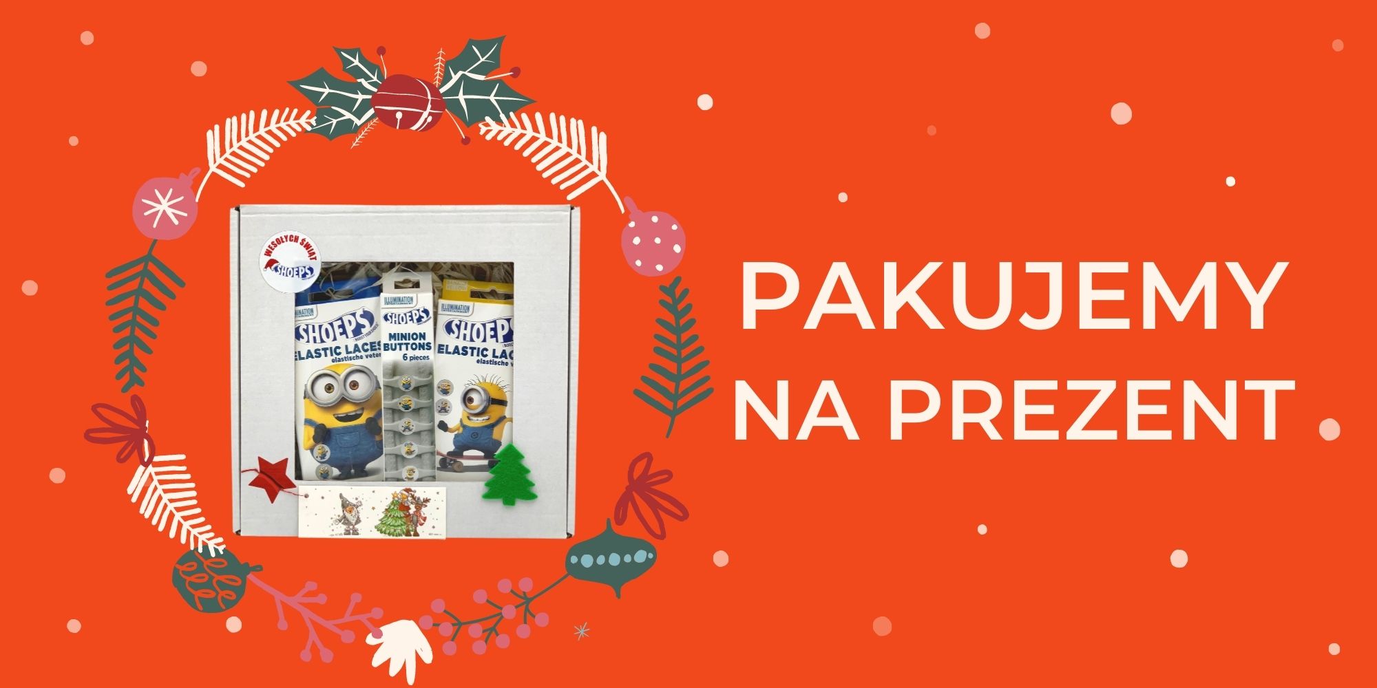 Zapakujemy dla Was sznurówki Shoeps na prezent!